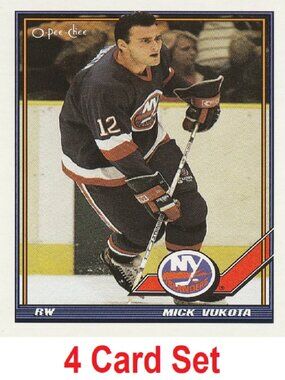 Mick Vukota Hockey Card Collection